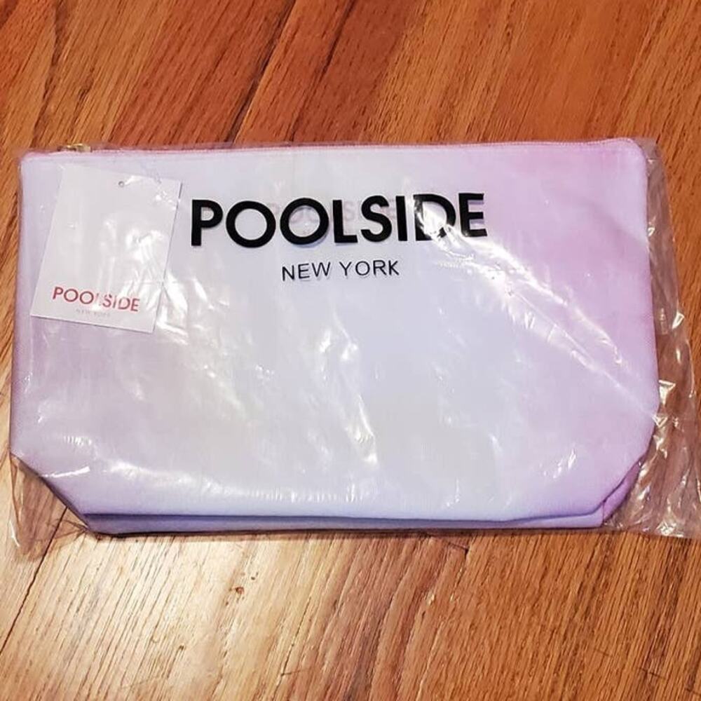 NEW! Poolside Pink Pastel Ombre Gradient Wristlet